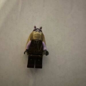 LEGO Minifigure with Purple and Brown Details